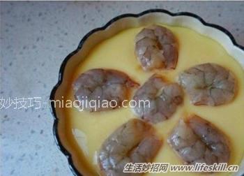 教你做出细腻嫩滑的鲜虾蒸蛋