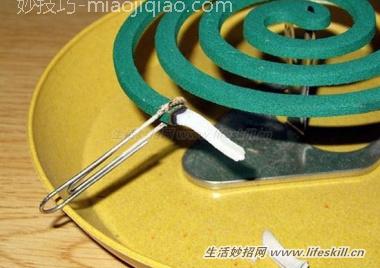 蚊香自动断火装置，再也不用担心烧完了