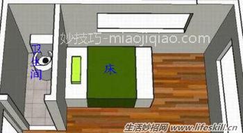 卧室里床的摆放禁忌