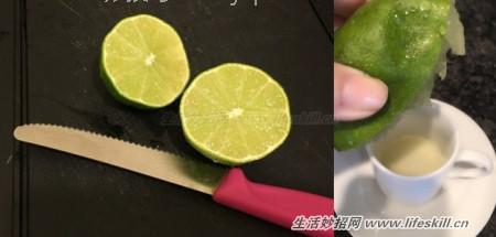 保温杯里的水垢巧清理 