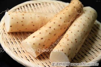 轻松削山药皮的4个小妙招 