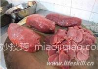 火锅店嫩牛肉的制作方法 