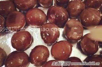 绵软香甜的糖烤板栗自己做