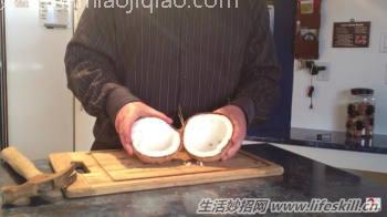 打开椰子的小方法