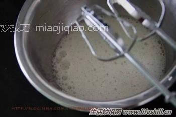 烘焙里“打发”的通常做法