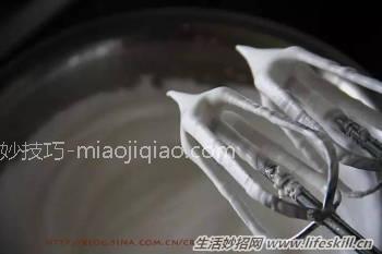 烘焙里“打发”的通常做法
