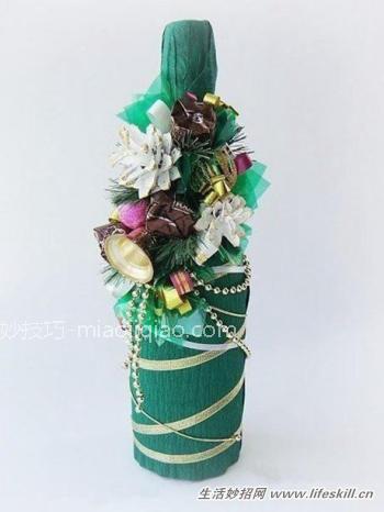 香槟红酒节日里的装饰小方法 