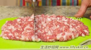 快速剁肉馅的小妙招 