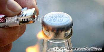 快速开啤酒瓶盖的方法小集锦