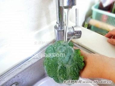 花椰菜的清洗及保存方法 