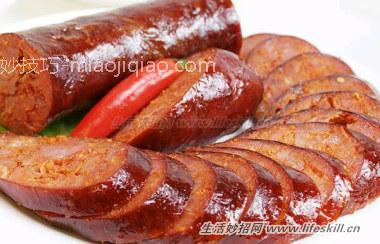 无油煎香肠，做法超简单 