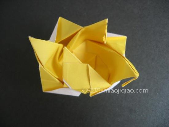 [折纸]纸质玫瑰的制作方法