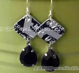巧用废卡制作实用的小物件