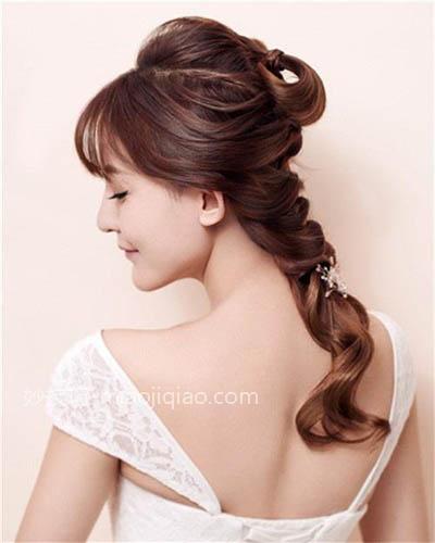 浪漫法式新娘发型教程 为你打造唯美仙女范