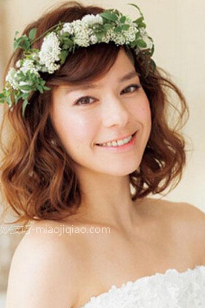 最流行的新娘发型 九款造型图让你美到极致