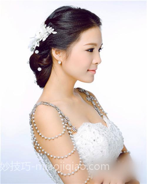 2015新娘发型图片 尽显典雅华丽气质