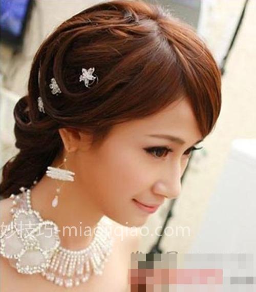 韩式伴娘发型图片 打造唯美小清新