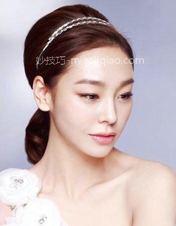 2014韩式新娘妆发型设计小窍门 做个美嗒嗒的新娘