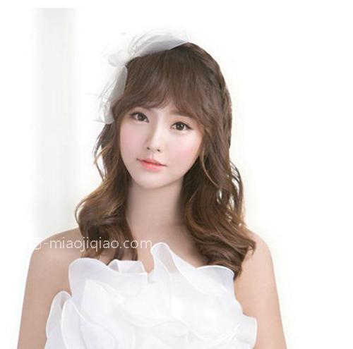 韩式婚纱照新娘发型 让你成为现场的焦点