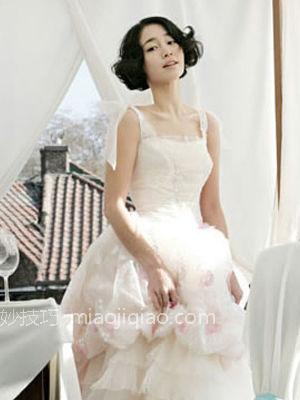 6款时尚短发新娘造型图片 赏析2013年短发流行趋势