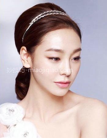 2014韩式新娘妆发型设计小窍门 做个美嗒嗒的新娘