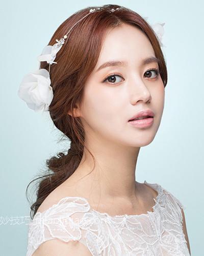 结婚当天新娘韩式发型 超级唯美好看的发型