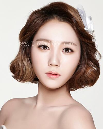 结婚当天新娘韩式发型 超级唯美好看的发型