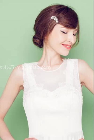 韩式小清新新娘发型 展现清纯可爱的美