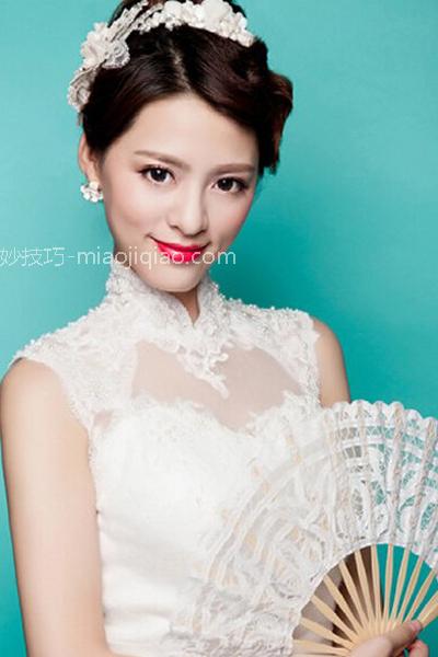 最流行的新娘发型 九款造型图让你美到极致