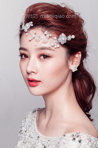 韩式新娘早妆发型图片 浪漫唯美华丽双收